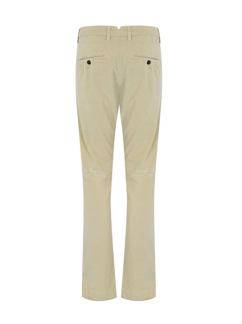 Pantalone Mantova in cotone di velluto beige HAND PICKED | MANTOVA 02077407